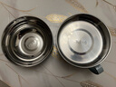 美廚（maxcook）304不銹鋼泡面碗 15cm塑鋼多用快餐杯學(xué)生飯盒 北歐藍MCFT192 曬單實(shí)拍圖