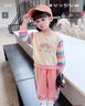史努比女童套裝秋裝兒童套裝女寶寶衣服秋季運(yùn)動(dòng)幼童中小童春秋款1-7歲 粉色【兩件套】 120 曬單實(shí)拍圖