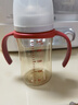 貝親（Pigeon）雙把手（活力紅）適配240ml、330ml貝親ppsu奶瓶 原裝配件BA149 曬單實(shí)拍圖