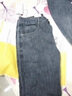 羅蒙（ROMON）秋冬加絨休閑牛仔褲男士修身直筒長褲2025新款商務(wù)褲子男厚款 BY黑色加絨 32 曬單實拍圖