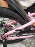 鳳凰（Phoenix）兒童自行車(chē)男女寶寶腳踏車(chē)3-8-12歲兒童山地車(chē)14-18-22寸小孩單車(chē) 極氪輻條輪+ 迷人粉+ 悍馬輔助輪 20寸適合身高（130-160cm） 曬單實(shí)拍圖