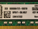 金士頓（Kingston）16GB DDR4 3200 臺式機(jī)內(nèi)存條 （寬窄版本隨機(jī)發(fā)貨） 曬單實拍圖