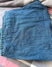 優(yōu)衣庫男裝女裝牛仔工裝短褲/水洗產(chǎn)品褲子休閑寬松中褲477165 66 藍色 2XL /185/104C 曬單實(shí)拍圖