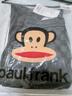 大嘴猴（paul frank）休閑褲男褲秋季棋盤(pán)格褲子男士潮牌垂感寬松闊腿褲 深灰色 L 曬單實(shí)拍圖