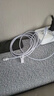 能適Type-C數(shù)據(jù)線100W快充6A充電線適用華為nova系列小米vivo榮耀oppo手機typec加長編織2米藍(lán) 曬單實拍圖