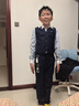 羅蒙兒童西裝男童禮服花童馬甲套裝主持人婚禮鋼琴畢業(yè)表演 藏青 150 曬單實(shí)拍圖