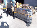 鍍鋅管鐵馬護欄臨時(shí)施工圍欄道路可移動(dòng)安全防護欄黃黑鐵馬欄桿 1*1.5m黑黃8斤重U形腿更穩固 曬單實(shí)拍圖