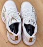 美津濃（MIZUNO）WAVE CLAW 3羽毛球鞋鷹爪3代輕量靈活快速男女通用比賽新品獸牙2 白金 WAVE CLAW 3【熱銷(xiāo)款】 37 =235mm 曬單實(shí)拍圖