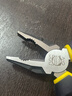 長(cháng)城精工鋼絲鉗專(zhuān)業(yè)級Cr-v歐式老虎鉗家用手鉗電工鉗子200mm8寸 211048C 曬單實(shí)拍圖