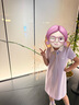 巴拉巴拉女童裙子兒童連衣裙2025夏裝中大童洋氣撞色Polo裙208225111011 曬單實(shí)拍圖