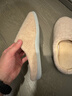 京東京造【羊毛拖】可拆卸雙面棉拖鞋秋冬拖鞋女士冬季棉拖卡其色36-37 曬單實(shí)拍圖