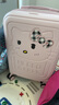 銀座Hello Kitty 凱蒂貓正版聯(lián)名行李箱20英寸小型旅行箱萬向輪拉桿箱 曬單實(shí)拍圖