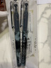 百樂(lè )（PILOT） 中性筆BL-P50\P500大容量刷題水筆簽字筆黑藍紅色筆學(xué)生限定練字考試專(zhuān)用筆 【黑色】0.5MM 【2支裝】 曬單實(shí)拍圖