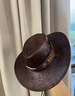 XINBUCKS西部牛仔帽男女少數(shù)名族風皮質(zhì)休閑旅游禮帽英倫沙灘遮陽登山帽子 黑色（牛頭標） 適合55-60CM 曬單實拍圖