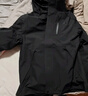 鴨鴨王一博同款冰殼沖鋒衣羽絨服男冬季新款三合一戶(hù)外三防情侶女外套 青光黑色 2XL /185 曬單實(shí)拍圖
