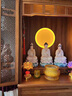 筑素新中式佛龕立柜佛臺財神觀(guān)音菩薩供奉柜帶門(mén)簡(jiǎn)約實(shí)木佛柜家用神臺 48款花梨色【帶頂燈和插座】 曬單實(shí)拍圖