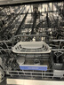 西門(mén)子（SIEMENS）嵌入式洗碗機14套大容量家用【極凈魔盒Auto】智能開(kāi)門(mén)烘干甲流病毒消殺 除菌消毒洗碗柜晶御智能 SJ43EB66KC|下嵌式|下層強洗|黑色門(mén)板 曬單實(shí)拍圖