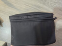無(wú)印良品（MUJI）錦綸 手提化妝包 黑色 收納包家用旅行 曬單實(shí)拍圖