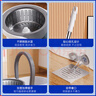 索邦 旋轉拖把34cm6頭家用一拖凈免手洗懶人神器甩干桶托把套裝   曬單實(shí)拍圖