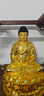 圓通 釋迦牟尼佛像家用三寶佛臺灣銅鎏金藥師佛阿彌陀佛像供奉 釋迦佛/尊（獨家專(zhuān)款） 30厘米 曬單實(shí)拍圖