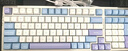 VGN V98Pro V3 三模客制化鍵盤 Gasket結(jié)構(gòu) 全鍵熱插拔 RGB輕音辦公電競游戲低延遲 極地狐軸 海鹽 曬單實拍圖