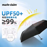 嘉人（Marie Claire）遮陽(yáng)傘超強防曬防紫外線(xiàn)晴雨傘超輕便攜太陽(yáng)傘男士女士禮物碳纖維 曬單實(shí)拍圖