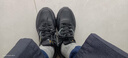 安踏男鞋革面防潑水跑步鞋男黑色輕便防滑休閑鞋春秋運(yùn)動鞋旅游鞋男 曬單實拍圖