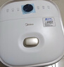美的（Midea）泡腳桶殺菌洗腳盆加熱自動(dòng)按摩足浴盆理療泡小腿按摩盤(pán)可拆洗教師節禮物送男女友送長(cháng)輩 ZL2暖陽(yáng)白 曬單實(shí)拍圖