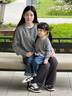 幼歌（YOUGE）嬰幼兒秋季新款全棉柔軟毛衣開(kāi)衫寶寶親膚抗起球外套潮 灰色成人款 165 cm 曬單實(shí)拍圖