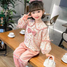 G.DUCKKIDS女童套裝春秋2025新款洋氣時(shí)髦寶寶春季韓版休閑網(wǎng)紅兒童襯衫春裝 粉色 90 cm 曬單實(shí)拍圖