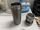 JRINKTEEA高檔茶水分離保溫杯男車(chē)載燜泡茶杯悶杯316無(wú)縫內(nèi)膽全鋼茶倉(cāng)辦公 tsuruoka全鋼原色 500ml 曬單實(shí)拍圖