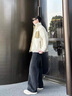 JEEP SPIRIT羽絨棉服男士2025秋冬季雙面穿加絨加厚保暖立領(lǐng)寬松休閑棉衣外套 淺軍綠【雙面可穿】 M 【105-130斤】 曬單實(shí)拍圖
