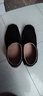 【大牌制造商】女鞋四季款平底單鞋百搭媽媽鞋休閑一腳蹬懶人鞋 黑色 37 曬單實(shí)拍圖