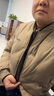 JEEP SPIRIT吉普羽絨服男外套冬季新款休閑加厚保暖棒球領(lǐng)時(shí)尚簡(jiǎn)約中青年男裝 DY-2210卡其色 XL(125-138斤) 曬單實(shí)拍圖