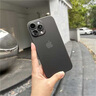 米路遜適用蘋(píng)果17/16promax手機殼新款iPhone17pro自帶鏡頭防摔15Pro超薄磨砂13pro高級感散熱保護套軟殼 【鈦黑色】自帶鏡頭膜/輕奢磨砂/紙一樣薄 iPhone 16 pro【 曬單實(shí)拍圖