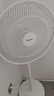 格力（GREE）電風(fēng)扇 落地扇 7葉大風(fēng)量 客廳臥室輕音電風(fēng)扇遙控 家用辦公室宿舍 臺立式兩用風(fēng)扇 FD-3515h7(白)【機械款】 曬單實(shí)拍圖