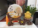 RWTW金蟾擺件工藝品平安扣客廳辦公室裝飾品公司喬遷開業(yè)禮物 29CM財(cái)源廣進(jìn)(金蟾) 20CM平安扣 曬單實(shí)拍圖
