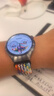 HUAWEI WATCH 5 46mm高端款航天級鈦合金表殼木星棕素皮復合表帶首創(chuàng  )X-TAP智感窗鴻蒙AI腕上小藝eSIM通信 曬單實(shí)拍圖