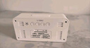 得力（deli）充電款電子智能鬧鐘背光大鬧鈴家用學(xué)生多功能溫濕度計大屏床頭鐘 開(kāi)學(xué)升學(xué)季必備 白 LE103A 曬單實(shí)拍圖
