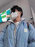 格斯嵐帝雙面穿羊羔絨外套男士冬季2025新款燈芯絨棉衣加厚棉服棉襖子 卡其色 XL 曬單實(shí)拍圖