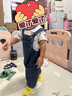 優(yōu)衣庫嬰幼兒寶寶燈芯絨背帶褲/長(zhǎng)褲休閑褲子25新款484973 67 海藍(lán)色 100 曬單實(shí)拍圖