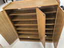 絲竹閣鞋架家用入戶(hù)門(mén)口樓梯置物架鞋柜楠竹出租房用大容量帶門(mén)新款2025 3門(mén)8層【實(shí)板門(mén)】 曬單實(shí)拍圖