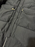 波司登（BOSIDENG）黑金系列羽絨服女款中長(cháng)款脫卸帽90絨商場(chǎng)同款寬松外套 曜石黑8599 M 165/88A 曬單實(shí)拍圖