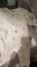 童泰新生嬰兒衣服連體衣夾棉秋冬季0-6月初生寶寶純棉加厚哈衣爬服 黃色暖陽(yáng) 59cm (建議1-3個(gè)月身高55-60cm) 曬單實(shí)拍圖