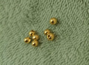 同心鳳黃金足金999轉運珠大金珠路路通吊墜項鏈墜子手串DIY配珠 1g,8MM大金珠-多退少補 曬單實(shí)拍圖