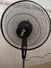 志高（CHIGO）電風(fēng)扇落地扇家用臺式夏天小宿舍遙控立式搖頭工業(yè)大風(fēng)力電扇 16英寸機械五葉三檔定時(shí)1.7米線(xiàn) 曬單實(shí)拍圖