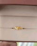 周生生黃金戒指 無(wú)盡的愛(ài)足金絲帶活口戒生日禮物21071R 計價(jià) 3.25克 曬單實(shí)拍圖