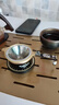 金福象茶漏網(wǎng)大馬士革鋼茶濾器創(chuàng)意功夫茶具配件茶隔茶葉過濾網(wǎng)高檔 【紫光檀+黃銅】大馬士革鋼茶漏 曬單實拍圖