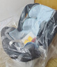 貝蒂樂(lè )（happybe） 兒童汽車(chē)安全座椅可坐可躺0-4周歲 可躺正反雙向安裝ISOFIX帶選 豪華灰 曬單實(shí)拍圖