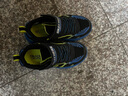 Skechers斯凱奇商場(chǎng)同款閃燈鞋男童魔術(shù)貼休閑中大童輕便運(yùn)動(dòng)鞋400151L 黑色/藍(lán)色/檸檬色/BBLM 28.5 曬單實(shí)拍圖